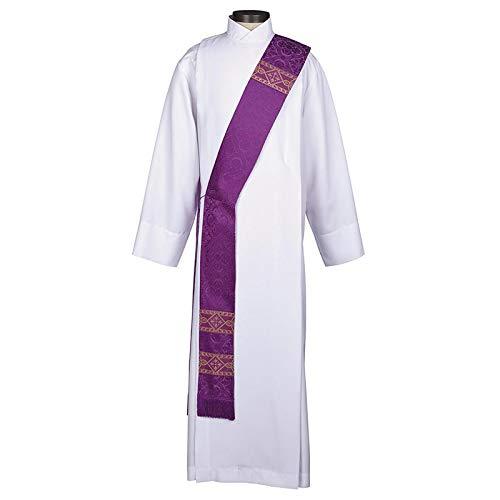 Christian Brands Catholic Avignon Collection Deacon Stole (Purple)