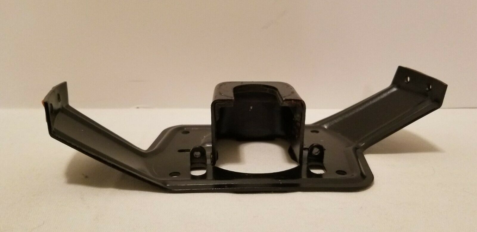 Vtg 1970s Era Antique Brass Finish Ceiling Fan Motor Cover & Mounting