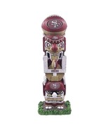 NFL 49ers Tiki Face Totem Pole Figurine 16&quot; San Francisco Indoor/Outdoor... - $69.00