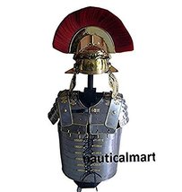 NauticalMart Roman Lorica Segmentata With Centurion Helmet Hallowen Costume