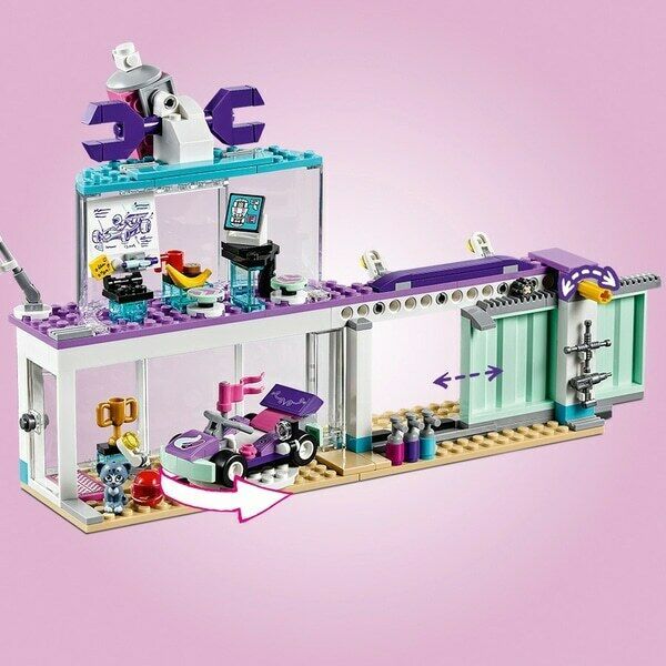 lego friends tuning shop