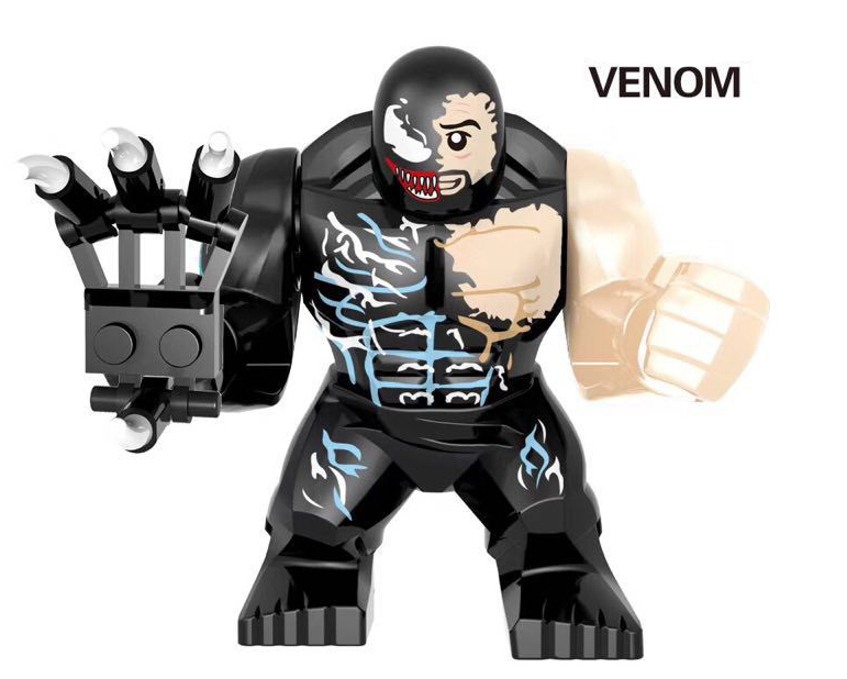 1pcs The Venom Killing Combo Minifigures Building Toy for boys and girls