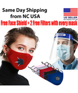 Face Mask Cotton Reusable Air Purifying Washable Mask Haze Pollution+fac... - $6.68+
