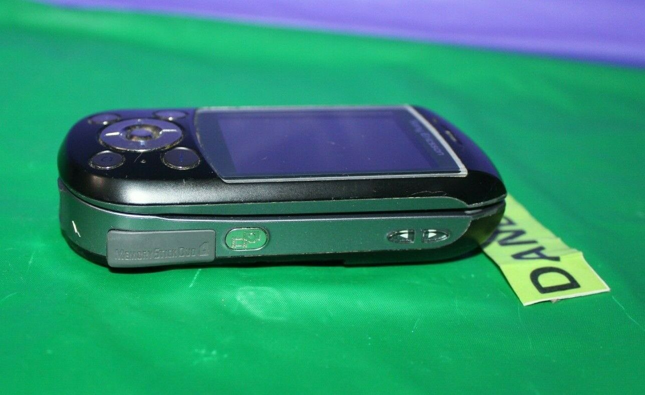 Sony Ericsson S710a Onyx Black (Cingular) Cellular Phone Everything