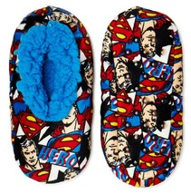 Superman Man Of Steel Garçons Vague Babba Pantoufles Nwt Taille S / M (8... - $10.86