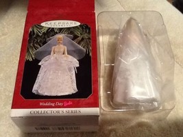 Hallmark Series Ornament Blonde Barbie #4 1997 Wedding Day - new - QXI6812 - $7.95