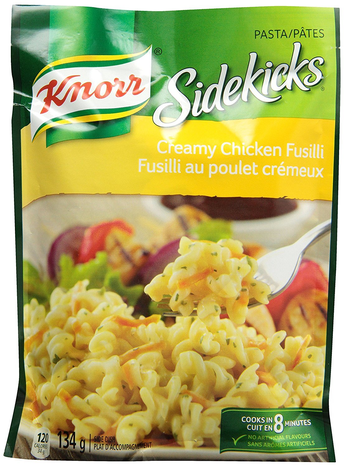 Knorr Sidekicks Creamy Chicken Fusilli Pasta 12 x 134g packages