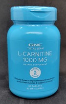 GNC Total Lean L-Carnitine 1000mg, 60 Tablets EXP 07/2024 - NEW SEALED - $20.78