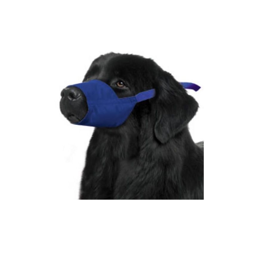 Quick Muzzle for Dogs - XXXLarge Blue Safety Adjustable straps Quick release
