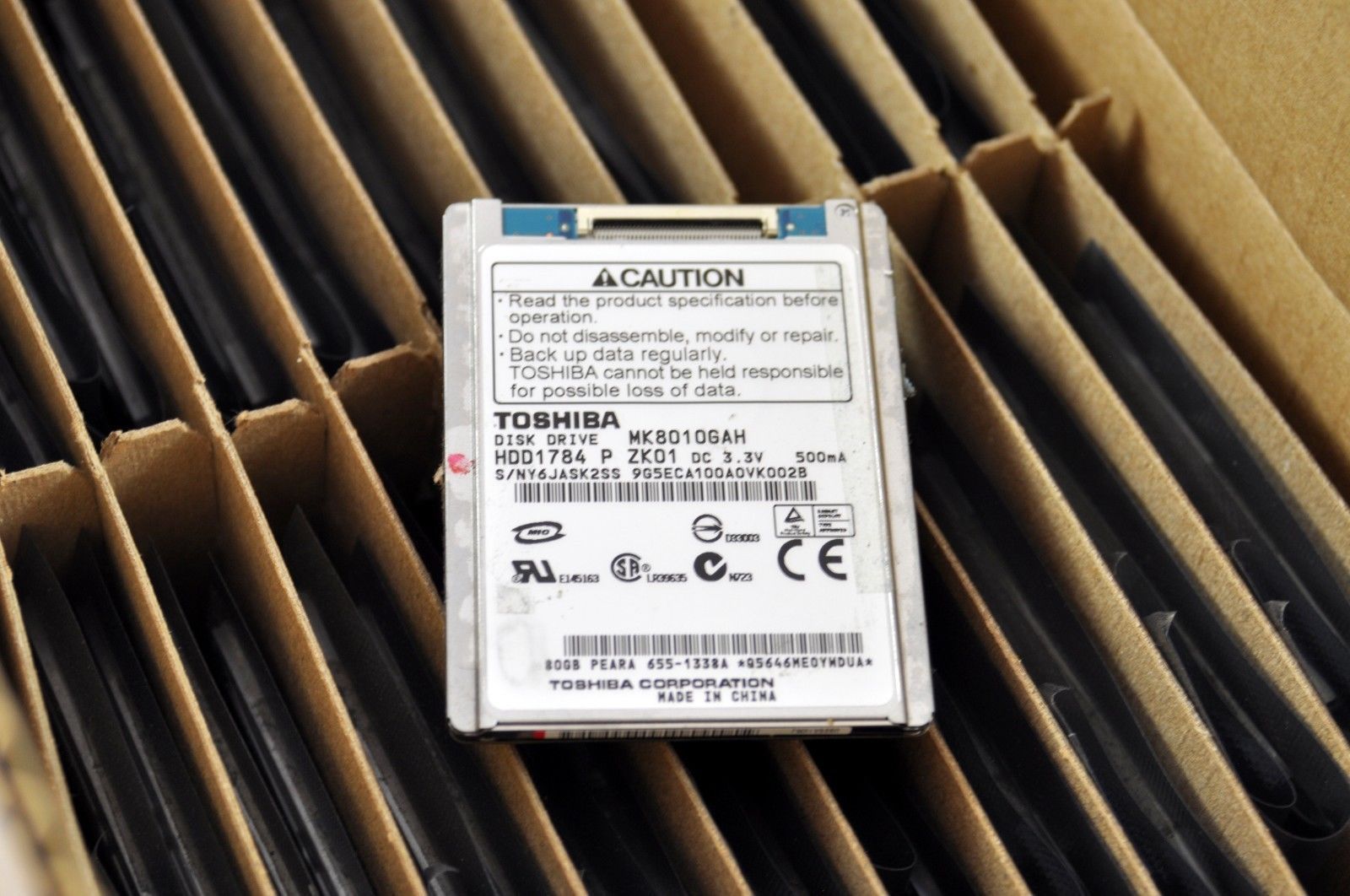 60GB Toshiba 1.8in ide HDD for Apple iPod Video 5th Gen MK6008GAH