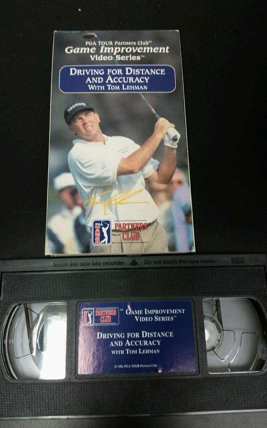 PGA Golf VHS DRIVING FOR DISTANCE AND ACCURACY Game Improvement VHS Tapes