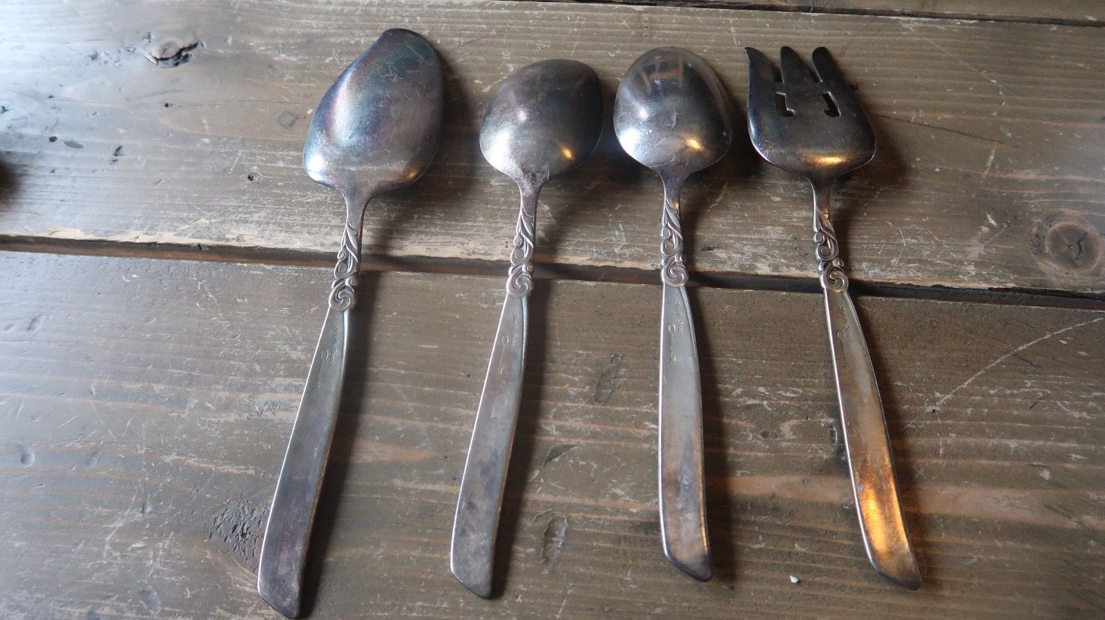 South Seas by Community Plate Silverplate HHWS Ice Scoop Custom Made