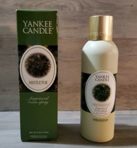 Yankee Candle Mistletoe Fragranced Room Spray Retired Scent 6oz Original Box  - $79.25