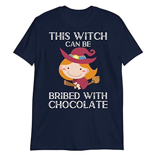 PersonalizedBee This Witch Can Be Bribed with Chocolate Halloween Costume Women