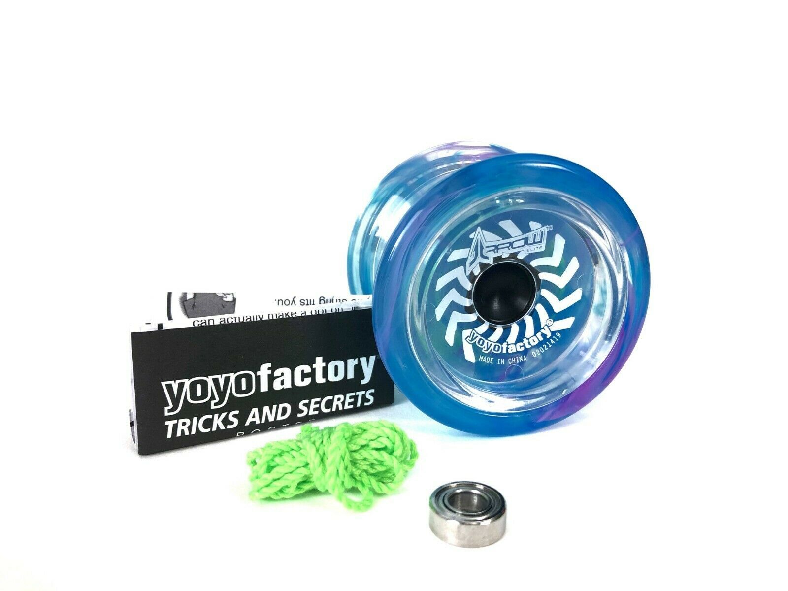 Arrow Galaxy Yo Yo From The YoYoFactory + 3 Neon Strings