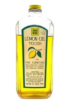 Sani-Wax Co Lemon Oil Polish Fine Furniture Wood Glass Bottle Prop 80% V... - $29.99