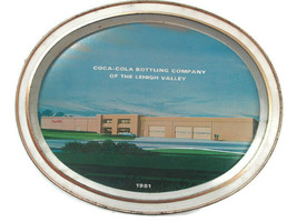 Coca-Cola Bottling Company of the Lehigh Valley Commemorative Tray 1981 - $5.94