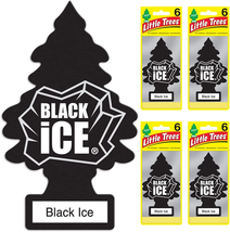Car Air Freshener Hanging Tree Provides Long Lasting Scent for Auto or Home Blac image 2