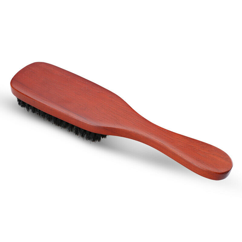 100 Pure Wild Boar Bristle &German Wooden Handle Hair Brush , Stiff