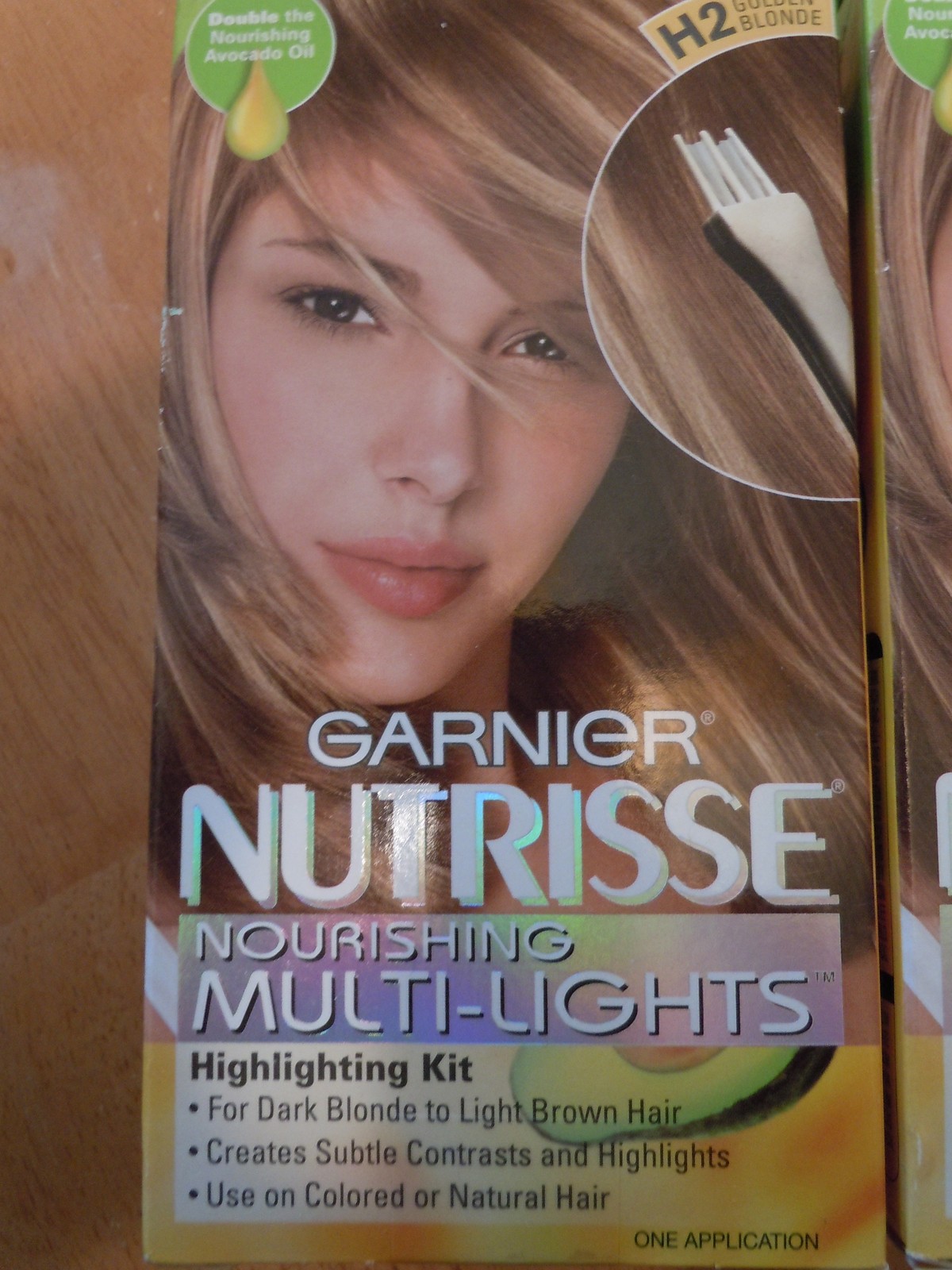 Garnier Nutrisse Nourishiing Multi Lights Highlighting Kit Hl Golden Blonde 2pkg Hair Color 