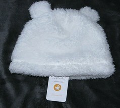 Baby Gymboree Soft Fluffy Warm Teddy Bear Ear Hat Cap B EAN Ie Reborn Doll 0-3 - $15.83