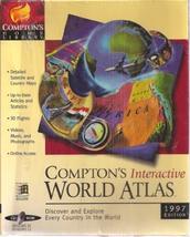 Compton&#39;s Interactive World Atlas: Discover and Explore Every Country in... - $29.69