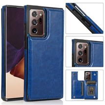 For Samsung S23 ultra 23+ A53 5G A13 A21S  Leather Wallet hard Silicon Back Case - $54.89