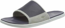Mens UGG Seaside Slide Sandals - Dark Sapphire/Seal, Size 12 US [1124900] - $79.99