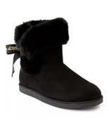 Juicy Couture BLACK MICRO Women&#39;s King Winter Boots, US 6 - $48.50