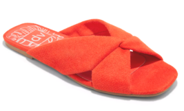 Women's dv Red Addie Microsuede Knotted Slide Sandals