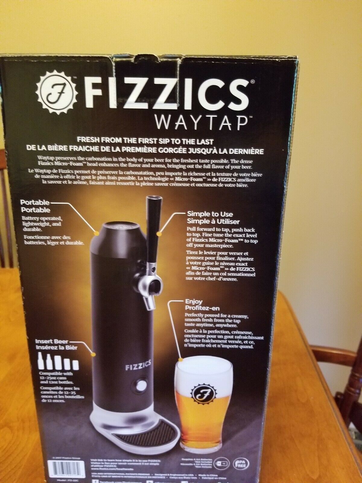 Fizzics Waytop Draft Beer System Fz 22c New Black Tap Bar Dispenser Liquor And Beer Dispensers