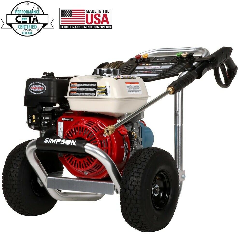 Simpson 3200 Psi 2 5 Gpm Pressure Washer