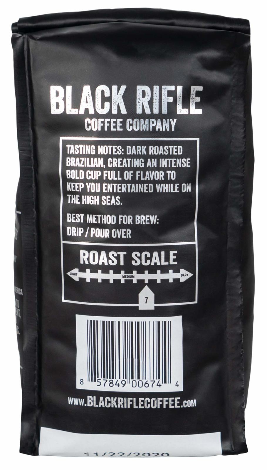 Black Rifle Coffee Company Blackbeard's Delight Coffee Dark Roast