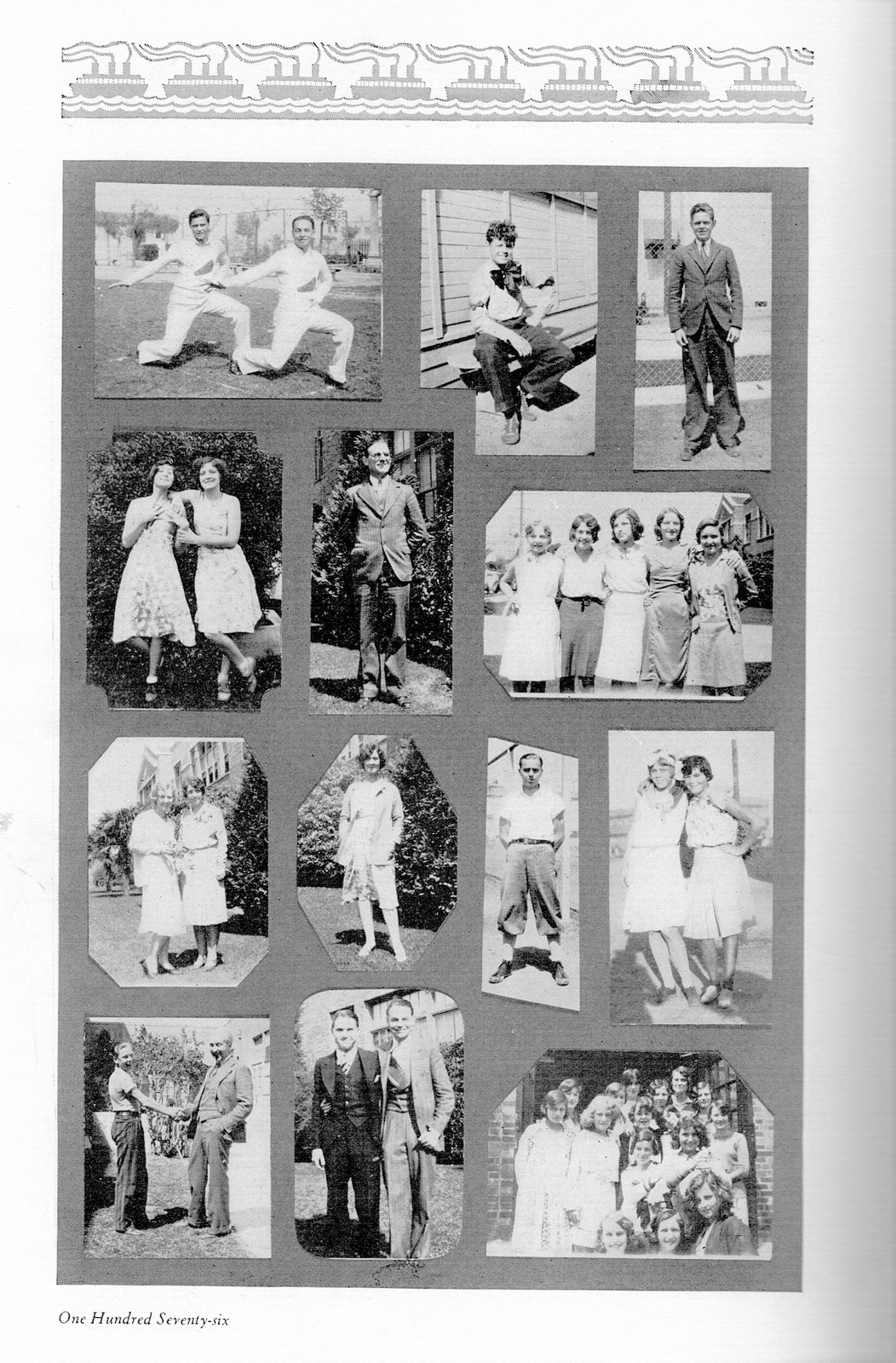 1930 Le Conte Junior High School Year Book Summer, Hollywood