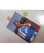 Photo Postcard Vince Coleman 1992 Dear Mets Fan by Barry Colla Post Card - $10.00