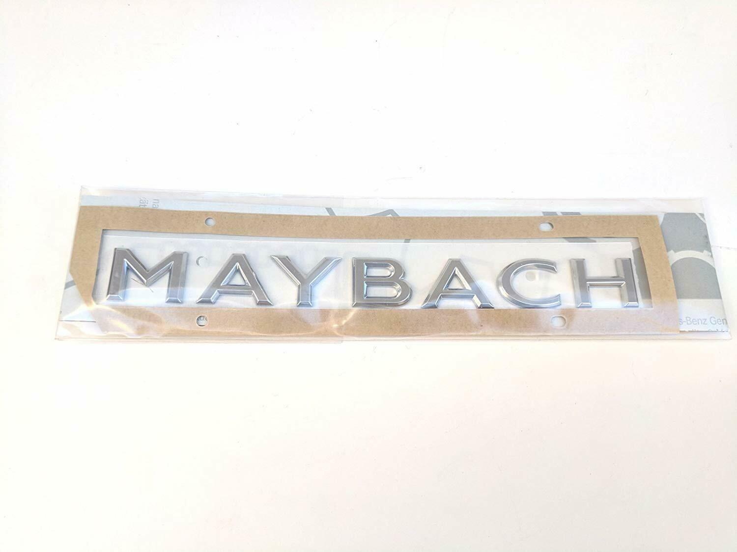 Mercedes-Benz Rear Trunk Maybach Emblem for W222 S Class, OE (Genuine)