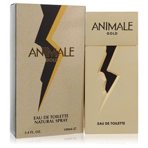 Animale Gold by Animale Eau De Toilette Spray 3.4 oz (Men) - $49.83