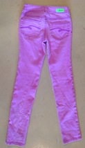 Justice Shine Bright Girls Size 10S Purple Lavender Simply Low Stretch J... - $8.86