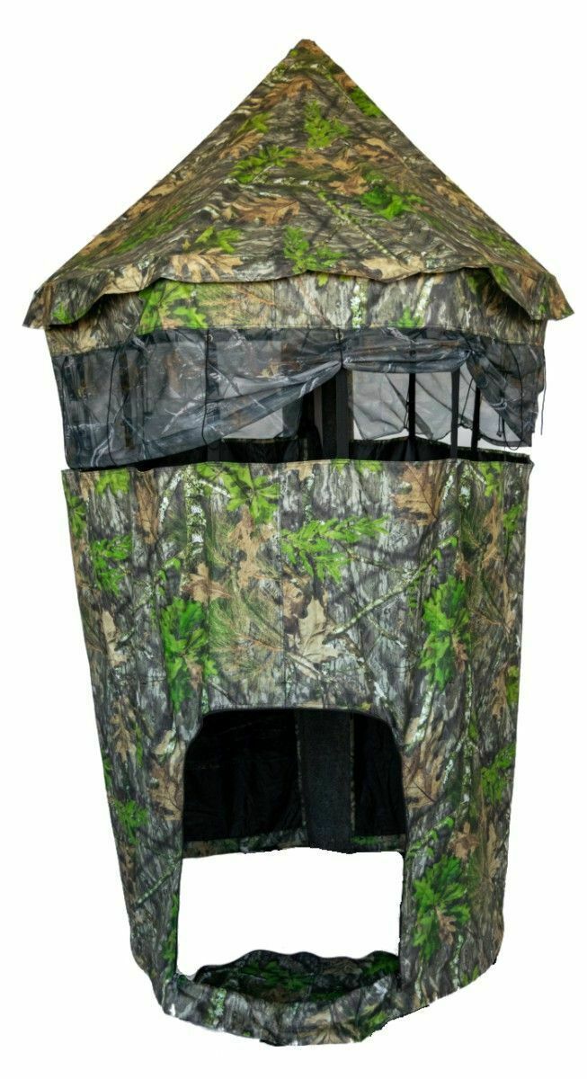 CHAMELEON+ 2020 Tree Stand Blind by Cooper Hunting MOSSY OAK OBSESSION