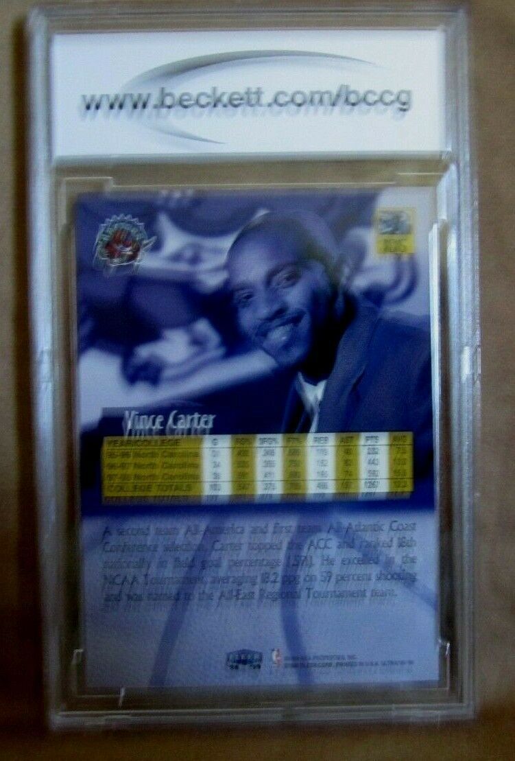 VINCE CARTER RC 1998-99 FLEER ULTRA ROOKIE#106 BCCG10 ...