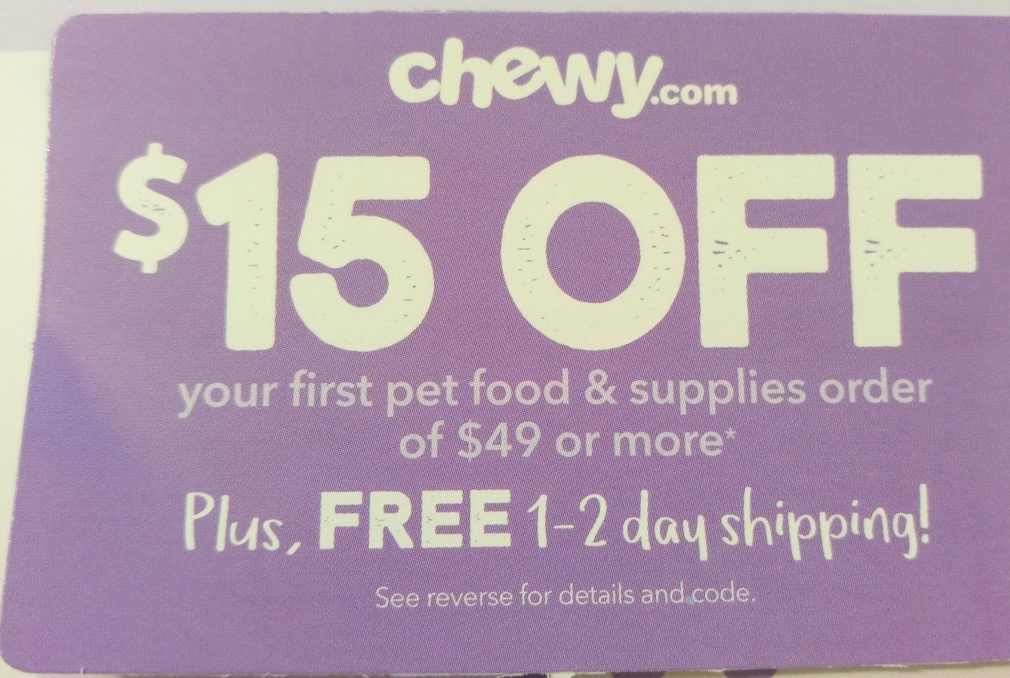 Coupon 15 Off Your First Order Of 49 Or More + NO ShipPING