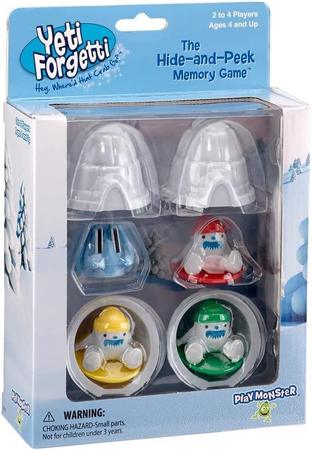 Yeti Forgetti The Hide and Peek Memory Game