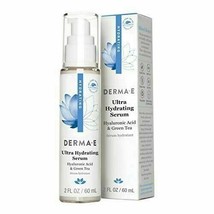 NEW DERMA E Hydrating Serum with Hyaluronic Acid and Green Tea 2 oz 60mL - $26.80