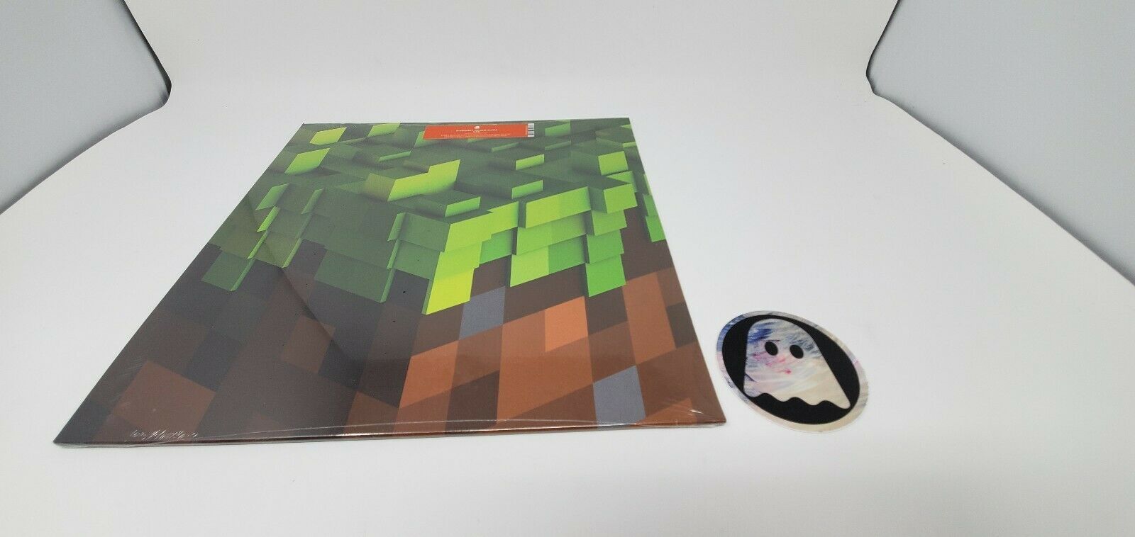 Minecraft Volume Alpha Soundtrack RARE Green Colored Vinyl LP 2015 Ghostly C418 Records