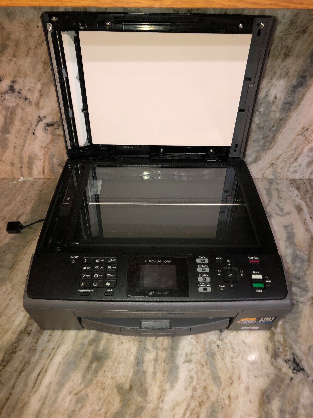 Brother MFCJ410W AllInOne Wireless Inkjet Printer Print Copy