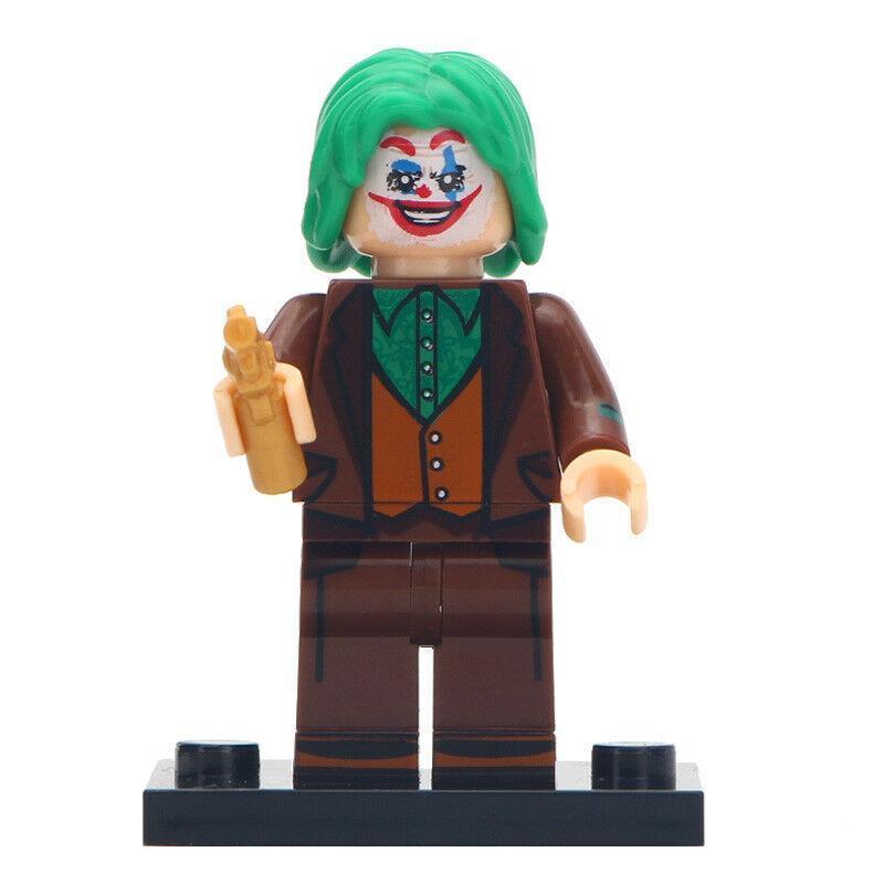 Joker Dc Comics Batman Themed Lego Moc Minifigures Toy Gift For Kids 