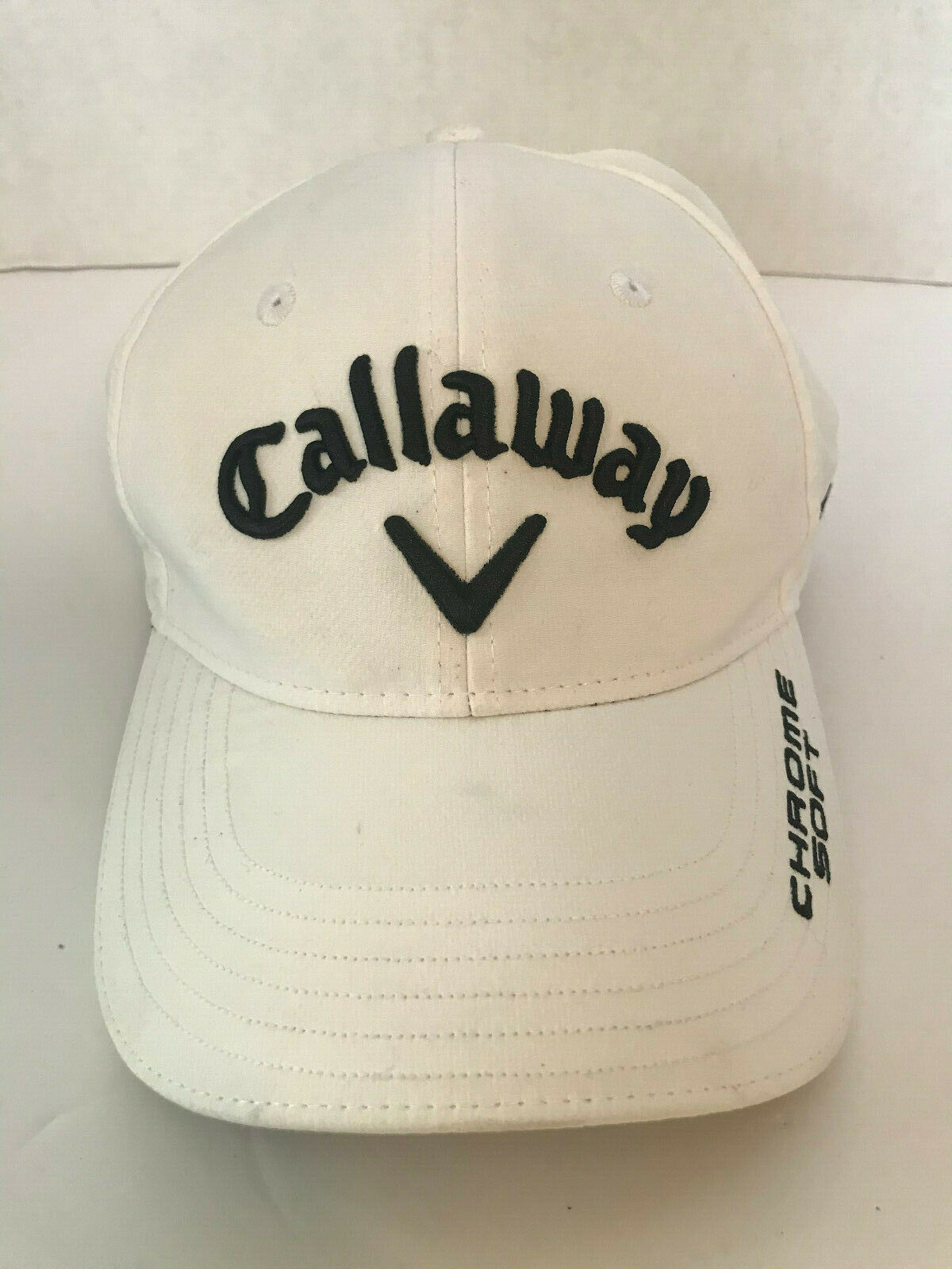 White Callaway Chromesoft Odyssey Osfm Golf Hat - Golf Visors & Hats