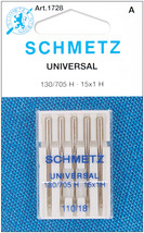 Schmetz Universal Machine Needles-Size 18/110 5/Pkg - $16.77
