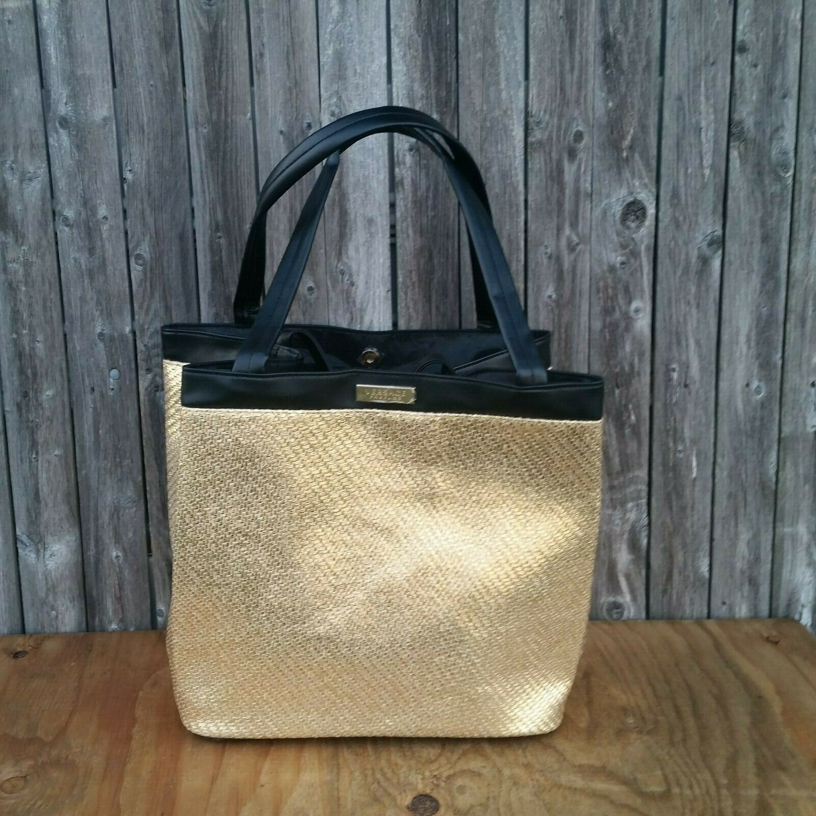 versace gold tote bag