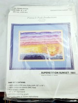 Sunset Superstition Sunset Counted Cross Stitch Kit 10x14 - $24.50